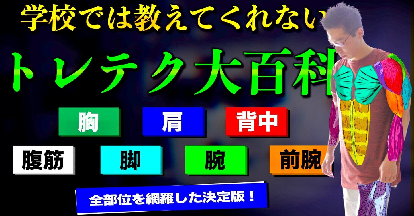 トレーニング歴12年の私が送る【学校では教えてくれない筋トレテクニック完全版】パート①